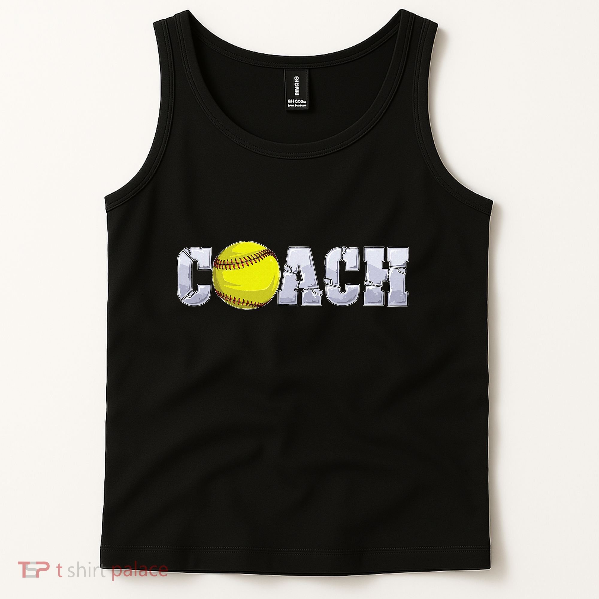 Softball Coach Coaching Assistant Coach Softball Team Tank Top