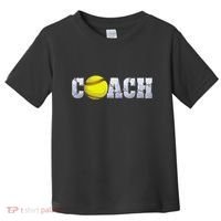 Softball Coach Coaching Assistant Coach Softball Team Toddler T-Shirt thumb 0