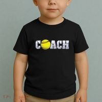 Softball Coach Coaching Assistant Coach Softball Team Toddler T-Shirt thumb 2