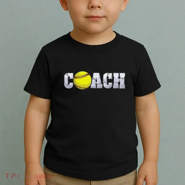 Softball Coach Coaching Assistant Coach Softball Team Toddler T-Shirt