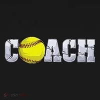 Softball Coach Coaching Assistant Coach Softball Team Women's T-Shirt thumb 6