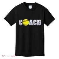 Softball Coach Coaching Assistant Coach Softball Team Kids T-Shirt thumb 0