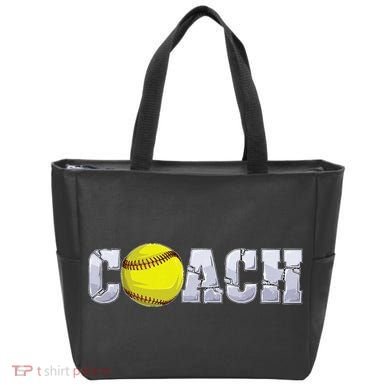 Softball Coach Coaching Assistant Coach Softball Team Tote Bag