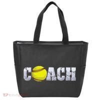 Softball Coach Coaching Assistant Coach Softball Team Tote Bag thumb 0