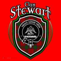 Stewart Clan Crest Scottish Clan Stewart Family Badge Santa Hat thumb 1