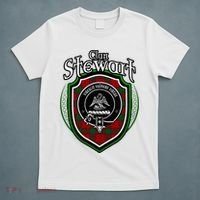 Stewart Clan Crest Scottish Clan Stewart Family Badge T-Shirt thumb 5