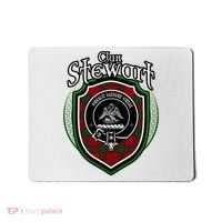 Stewart Clan Crest Scottish Clan Stewart Family Badge Mousepad thumb 0