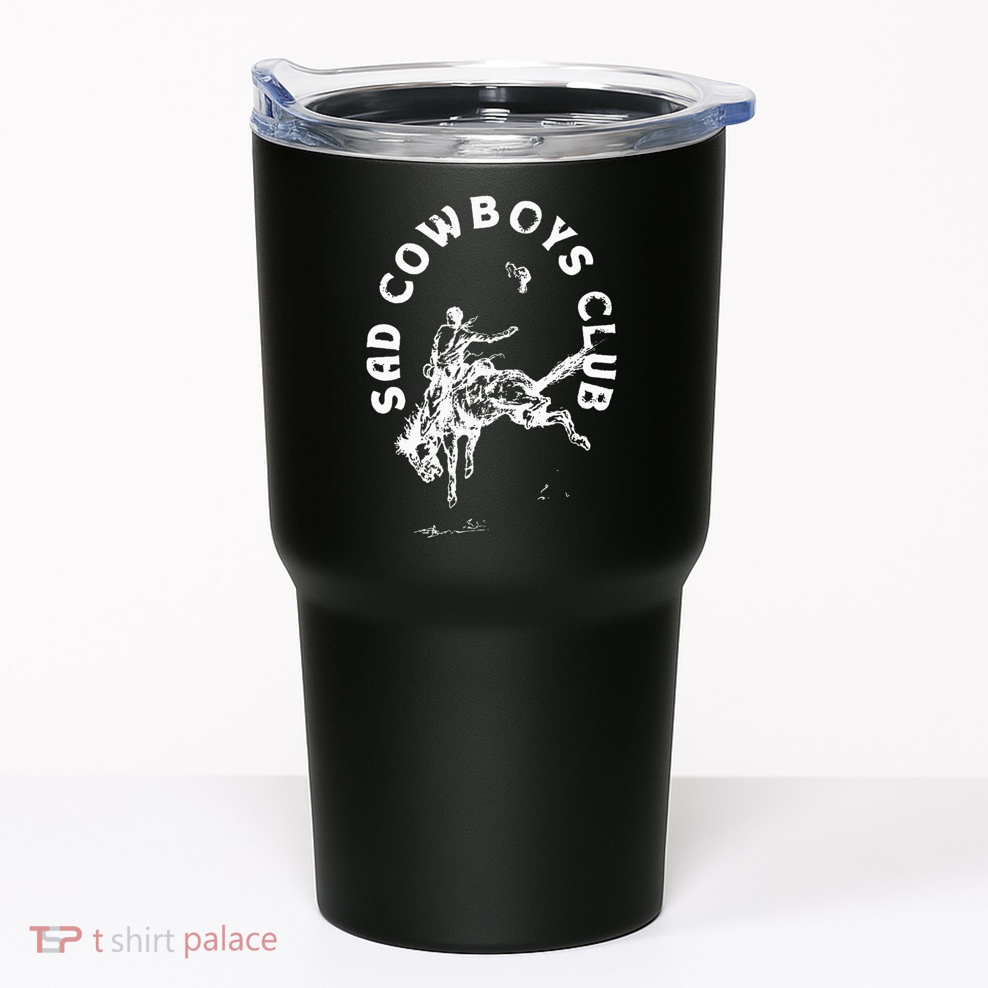Sad Cowboy Club Tumbler