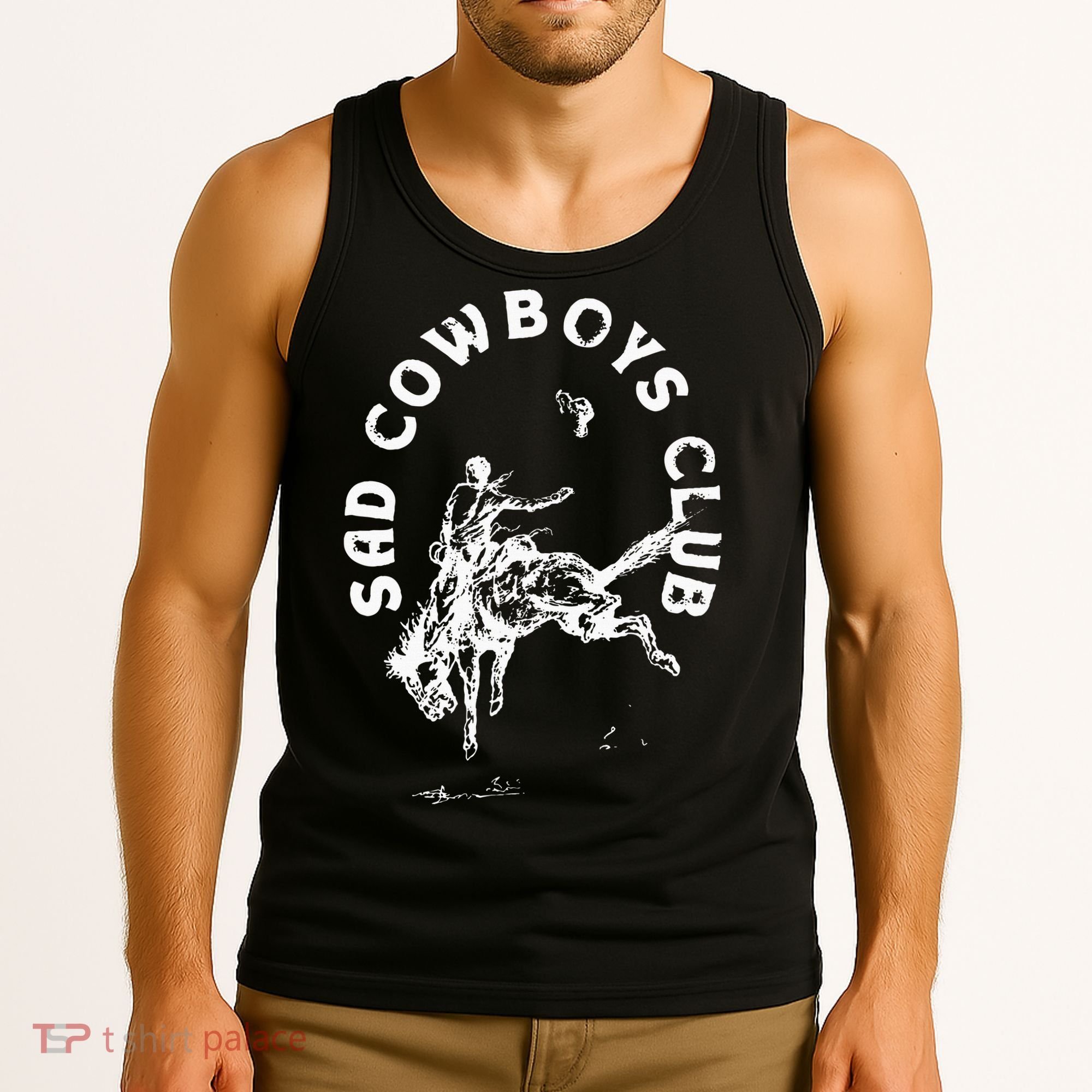 Sad Cowboy Club Tank Top
