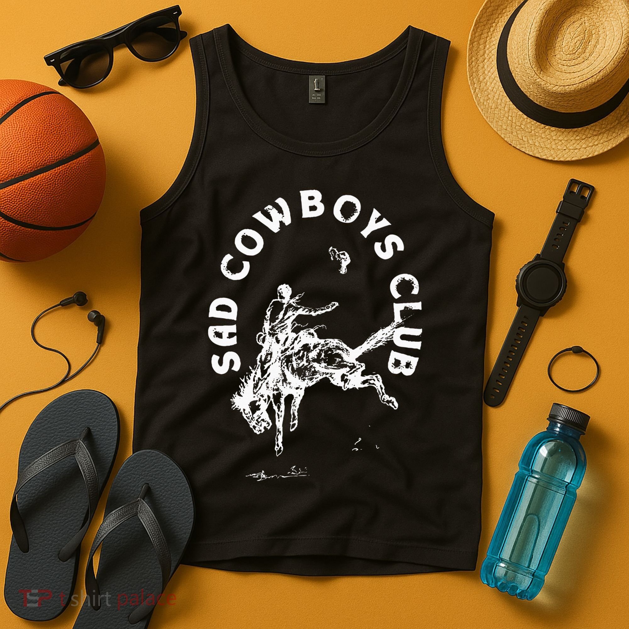 Sad Cowboy Club Tank Top