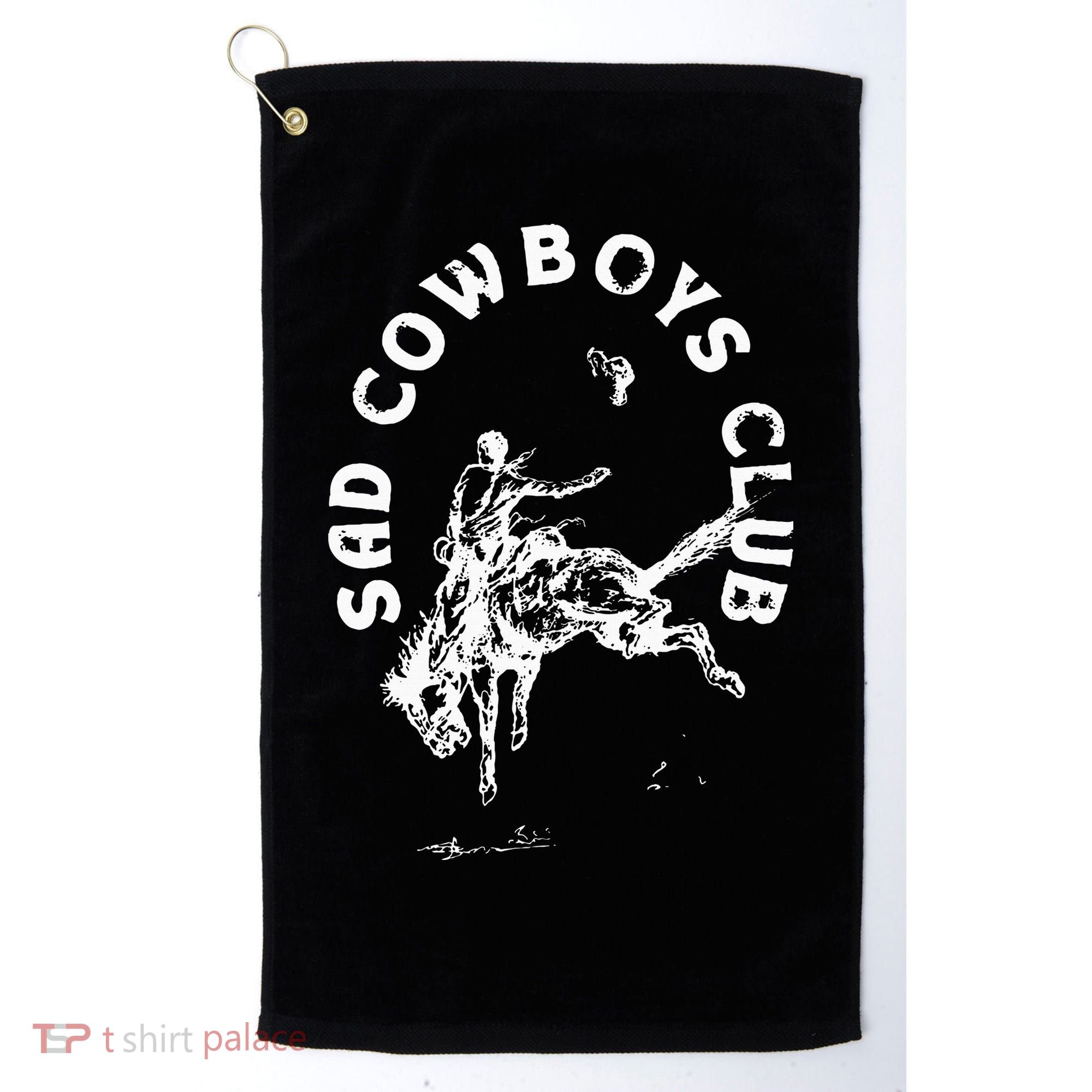 Sad Cowboy Club Golf Towel
