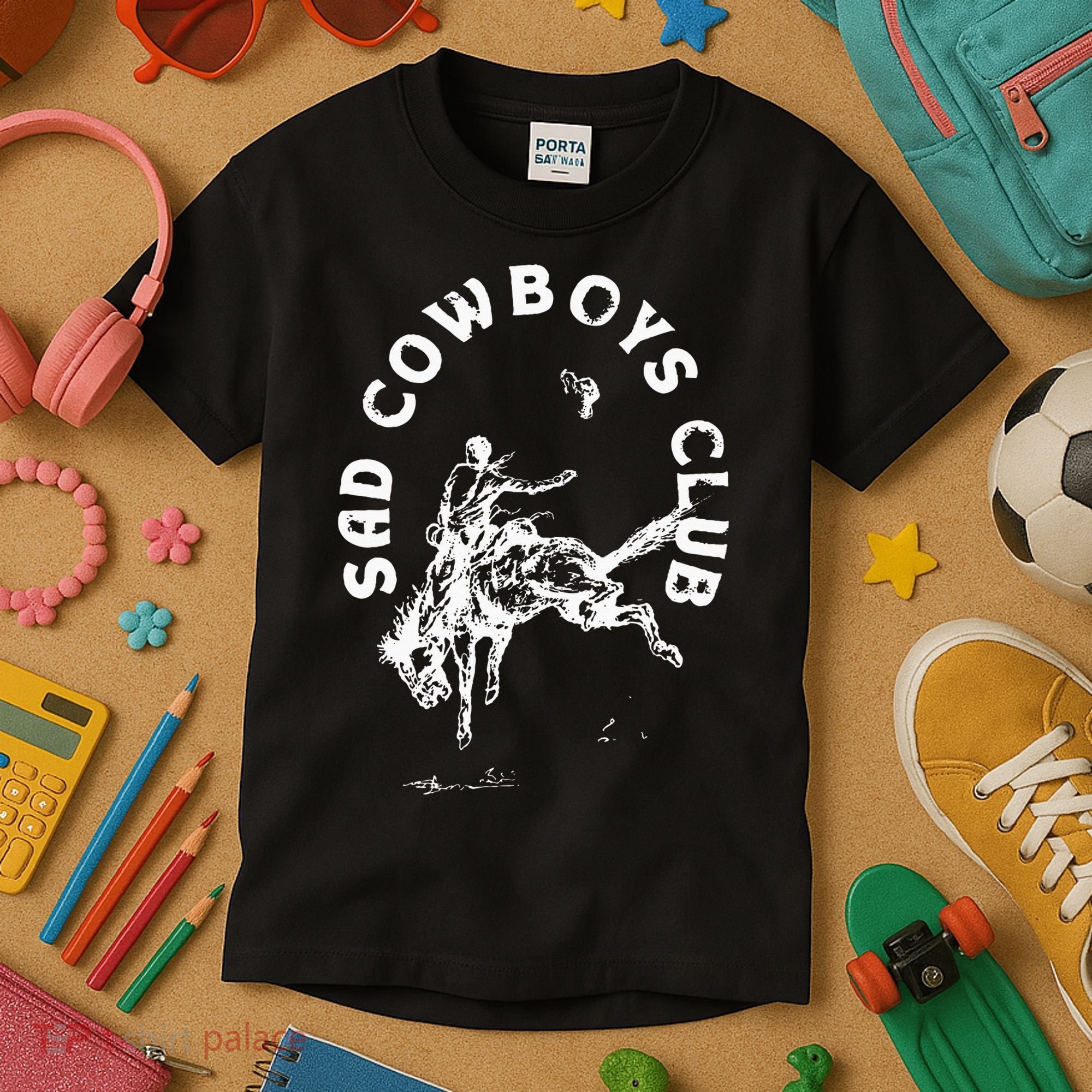 Sad Cowboy Club Kids T-Shirt