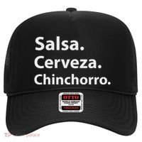 Salsa Cerveza Chinchorro Boricua Puerto Rico Hat thumb 0