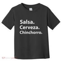 Salsa Cerveza Chinchorro Boricua Puerto Rico Toddler T-Shirt thumb 0