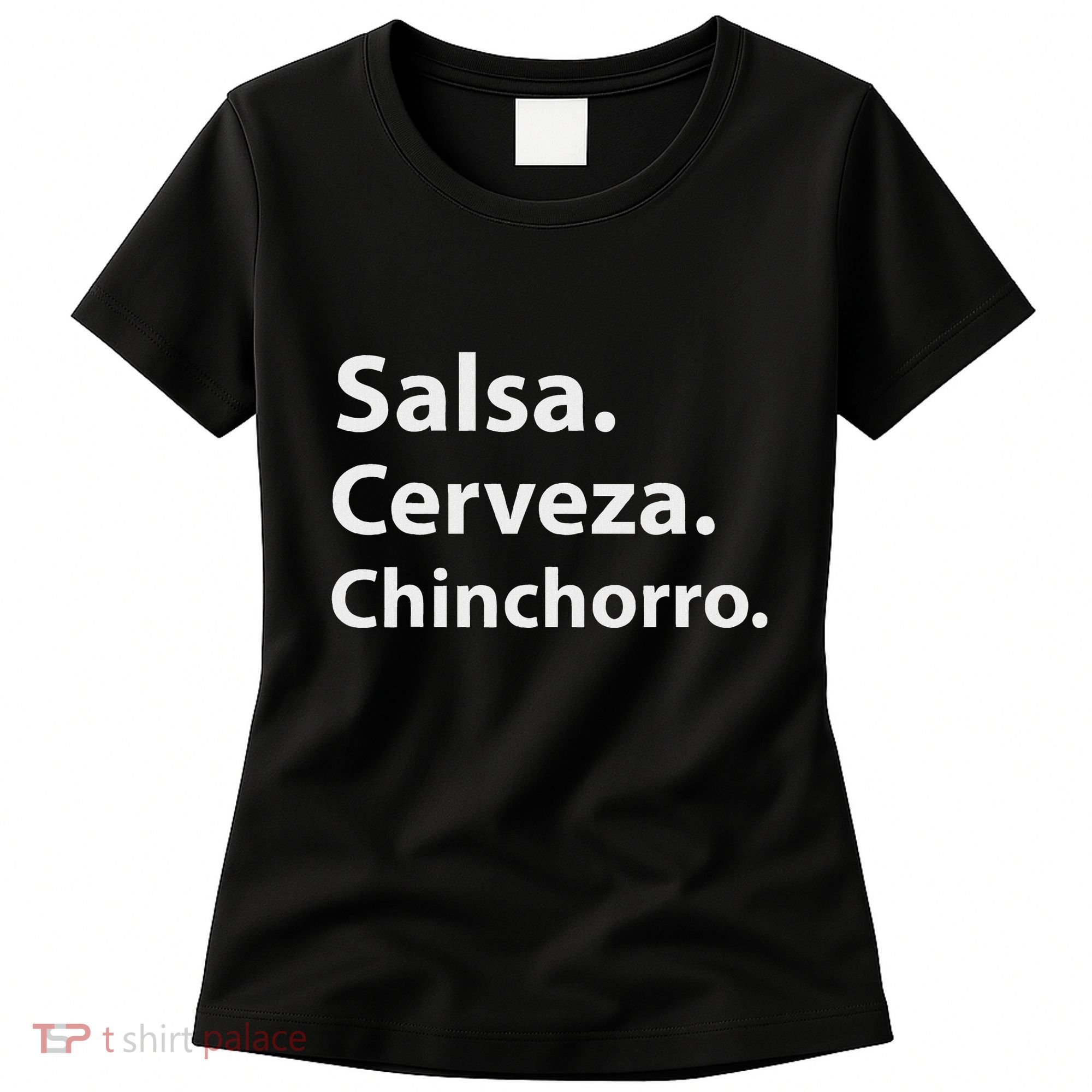 Salsa Cerveza Chinchorro Boricua Puerto Rico Women's T-Shirt