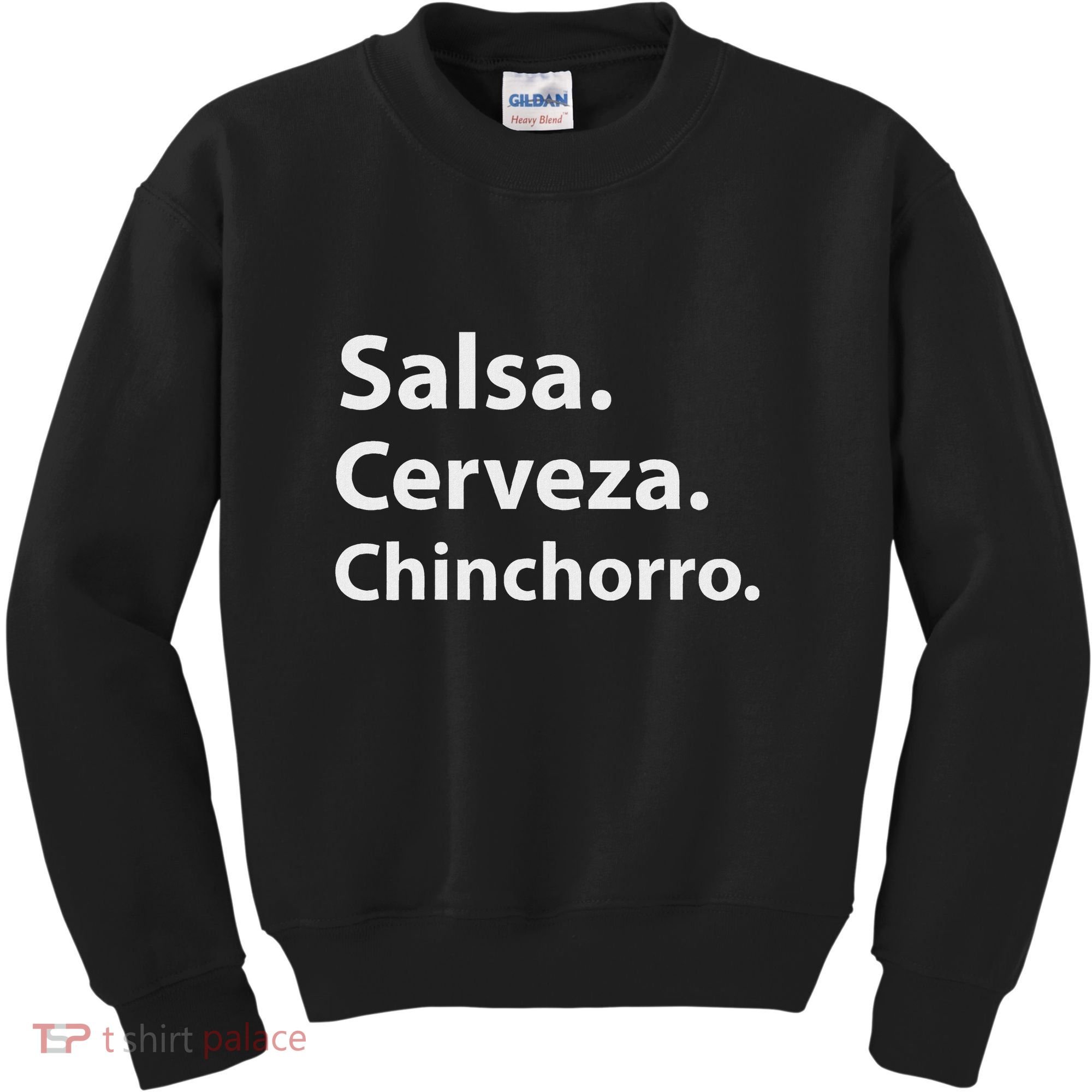Salsa Cerveza Chinchorro Boricua Puerto Rico Kids Sweatshirt