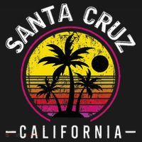 Santa Cruz California Sunset 70s 80s Surfer Summer Sun Long Sleeve Shirt thumb 2