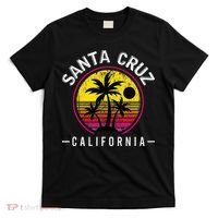 Santa Cruz California Sunset 70s 80s Surfer Summer Sun T-Shirt thumb 0