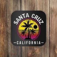 Santa Cruz California Sunset 70s 80s Surfer Summer Sun Coaster thumb 0