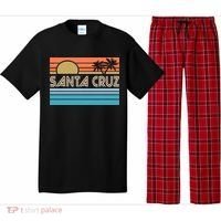 Santa Cruz California Sunset 70s 80s Surfer Summer Pajama Set thumb 0