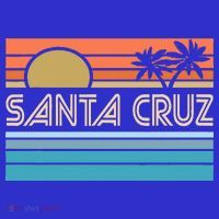 Santa Cruz California Sunset 70s 80s Surfer Summer T-Shirt thumb 7