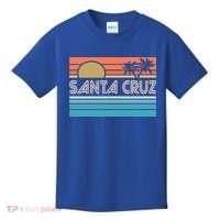 Santa Cruz California Sunset 70s 80s Surfer Summer Kids T-Shirt thumb 0