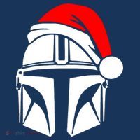 Santalorian Cool Christmas Helmet Xmas Hat Doggie Tank thumb 4