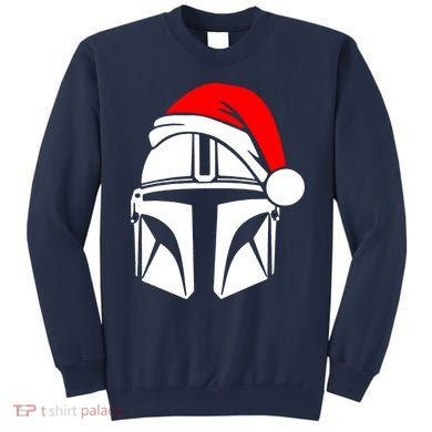 Santalorian Cool Christmas Helmet Xmas Hat Sweatshirt