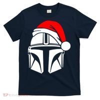 Santalorian Cool Christmas Helmet Xmas Hat T-Shirt thumb 0