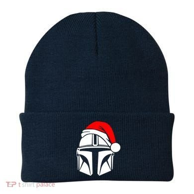 Santalorian Cool Christmas Helmet Xmas Hat Beanie