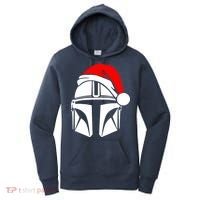 Santalorian Cool Christmas Helmet Xmas Hat Women's Hoodie thumb 0