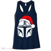 Santalorian Cool Christmas Helmet Xmas Hat Women's Tank Top thumb 0
