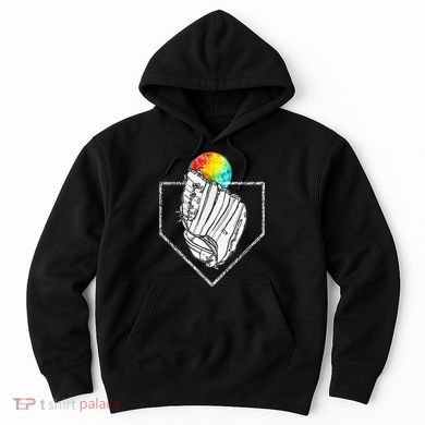 Snow Cone Catch Softball & Baseball Snowcone Hoodie