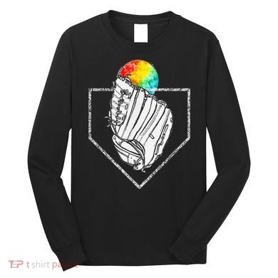 Snow Cone Catch Softball & Baseball Snowcone Long Sleeve Shirt