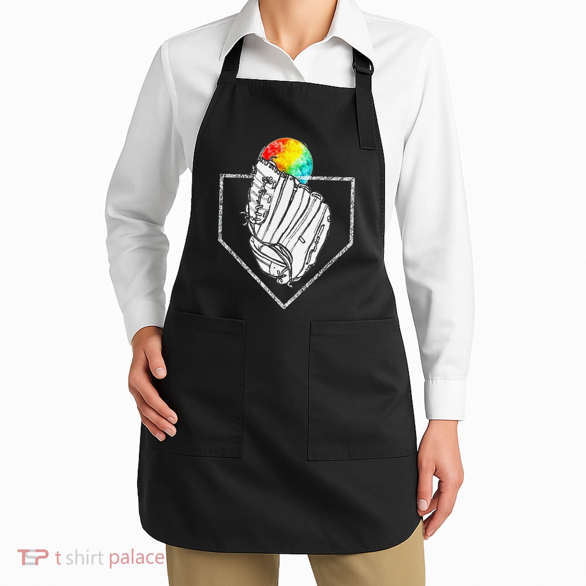Snow Cone Catch Softball & Baseball Snowcone Apron