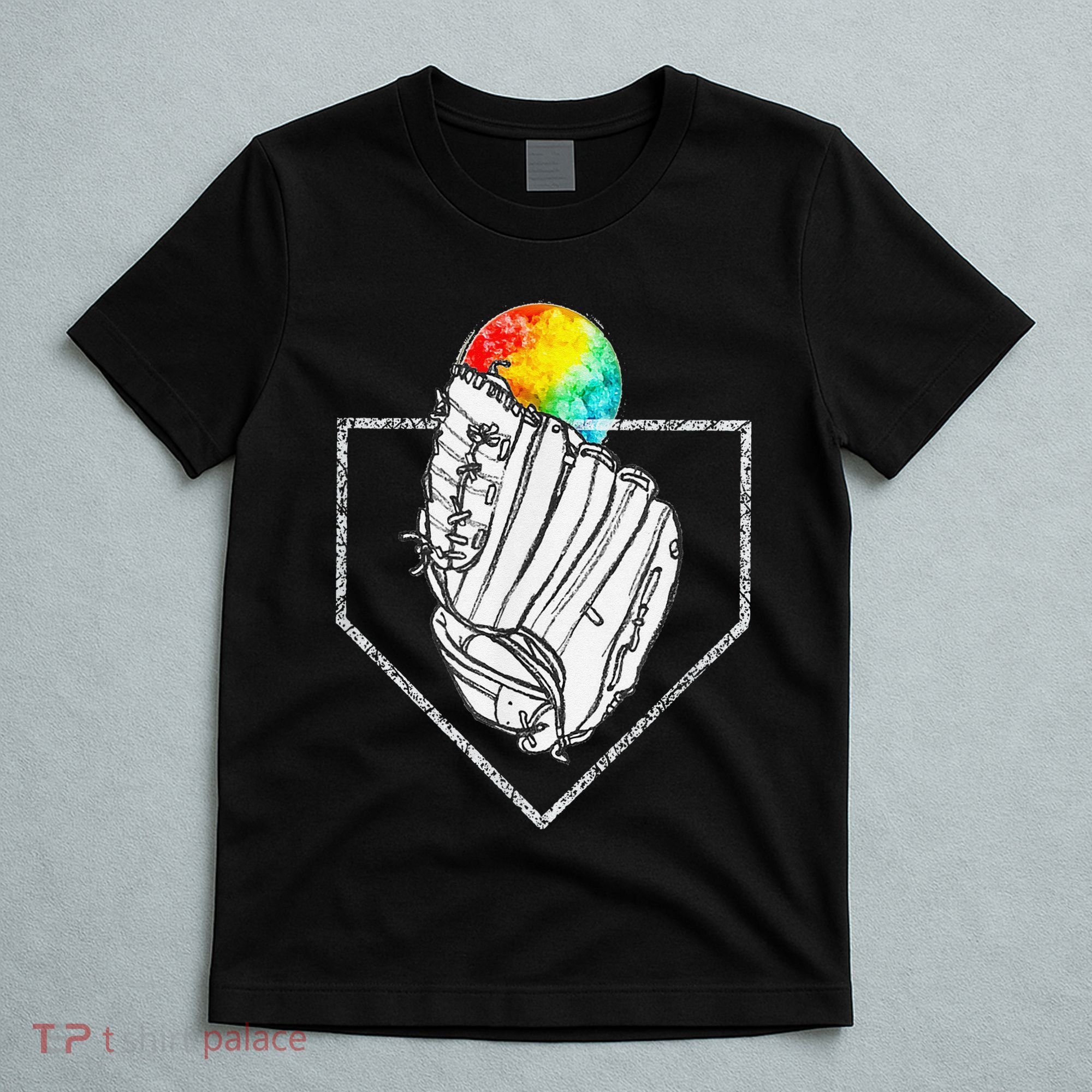 Snow Cone Catch Softball & Baseball Snowcone T-Shirt