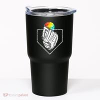 Snow Cone Catch Softball & Baseball Snowcone Tumbler thumb 0