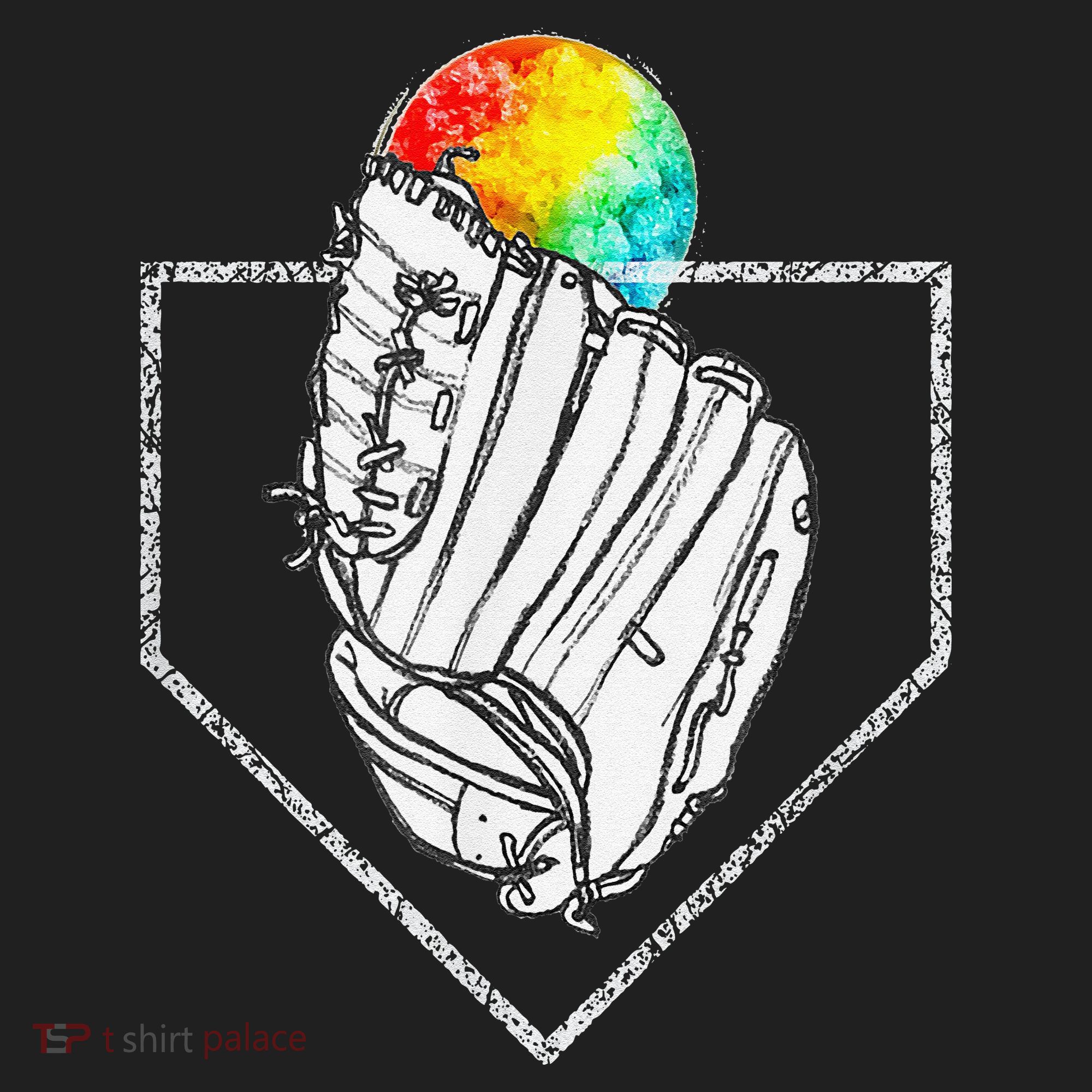 Snow Cone Catch Softball & Baseball Snowcone Tumbler