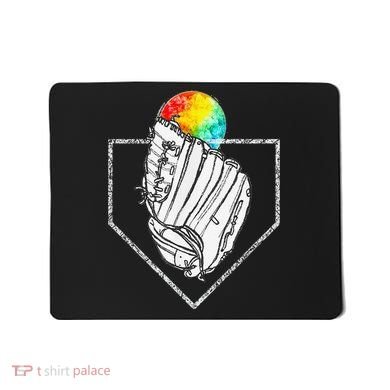 Snow Cone Catch Softball & Baseball Snowcone Mousepad