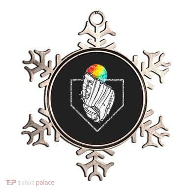 Snow Cone Catch Softball & Baseball Snowcone Ornament