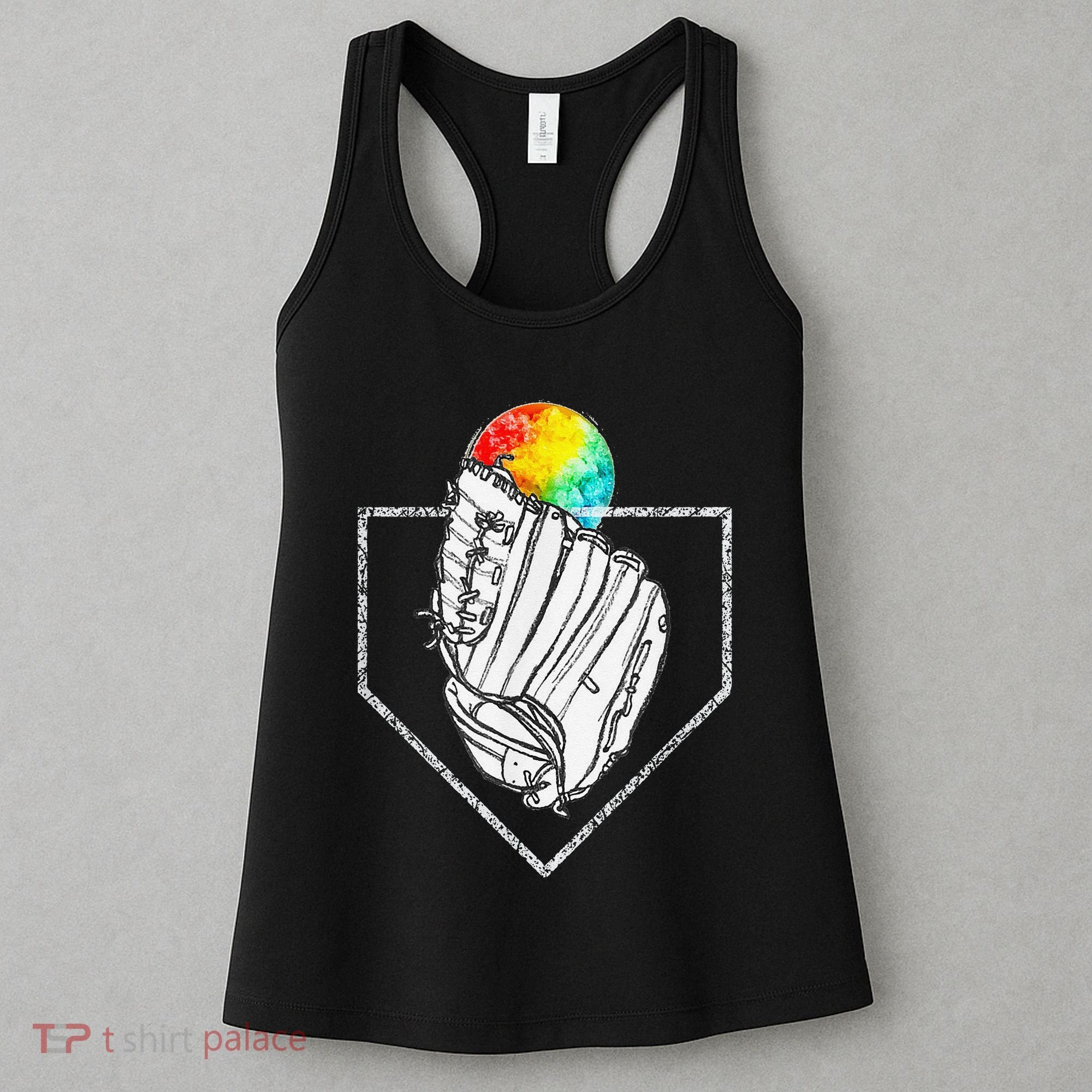 Snow Cone Catch Softball & Baseball Snowcone Women's Tank Top
