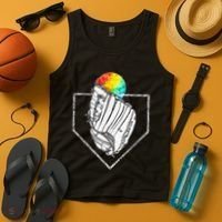 Snow Cone Catch Softball & Baseball Snowcone Tank Top thumb 4