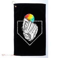 Snow Cone Catch Softball & Baseball Snowcone Golf Towel thumb 0