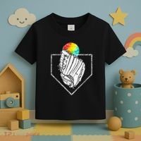 Snow Cone Catch Softball & Baseball Snowcone Toddler T-Shirt thumb 3