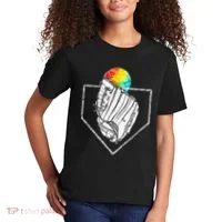 Snow Cone Catch Softball & Baseball Snowcone Kids T-Shirt thumb 2