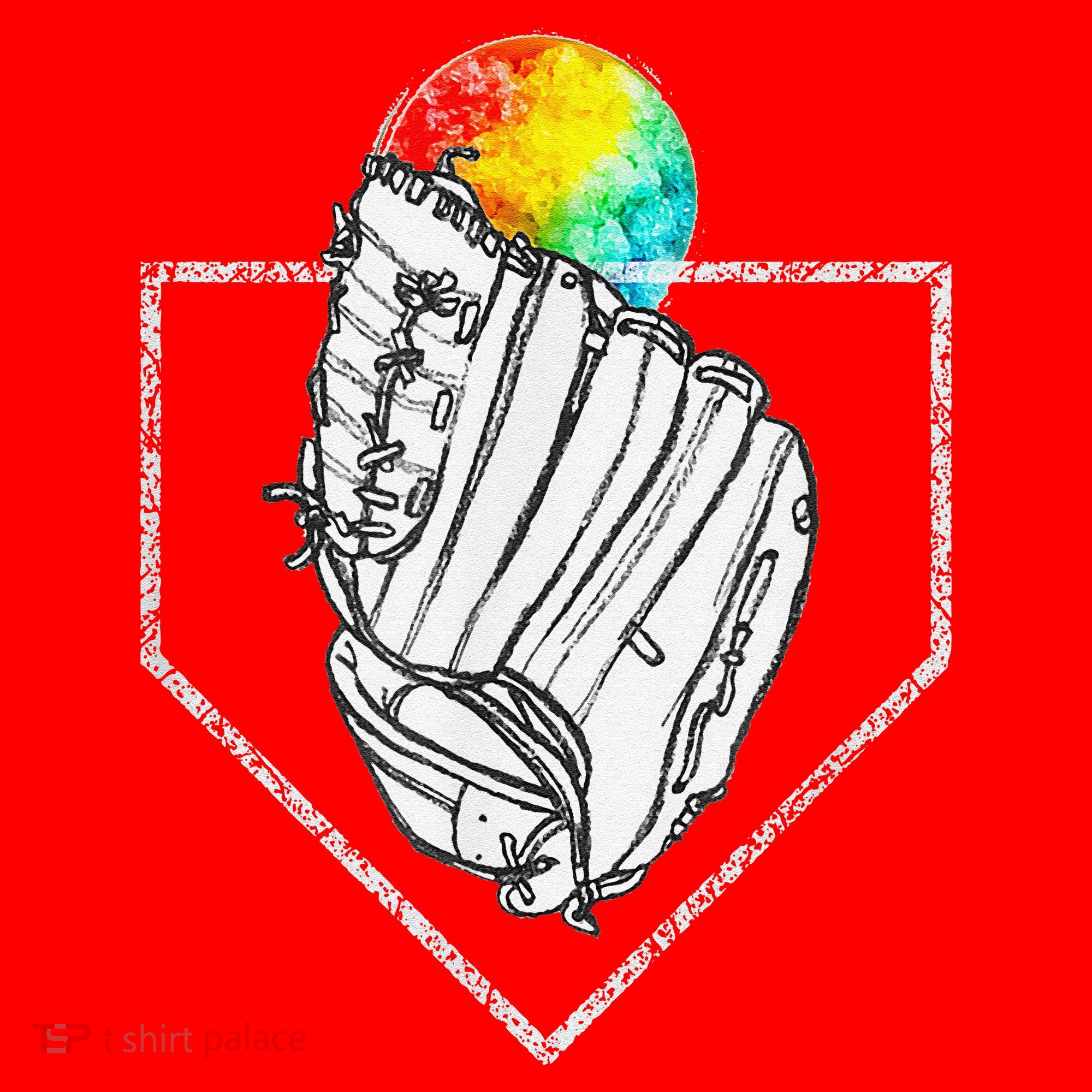 Snow Cone Catch Softball & Baseball Snowcone Santa Hat