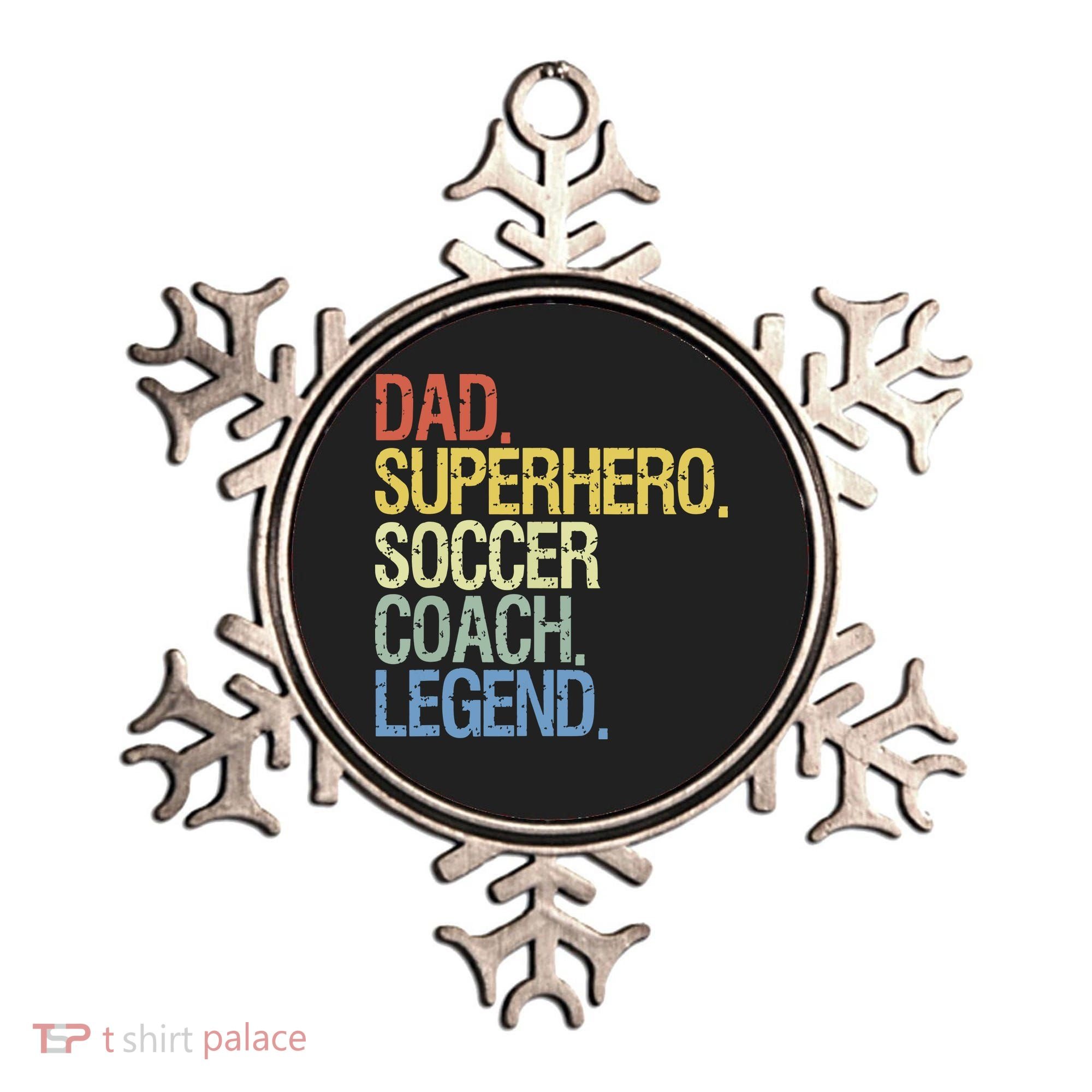 Soccer Coach Dad Ornament