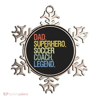 Soccer Coach Dad Ornament