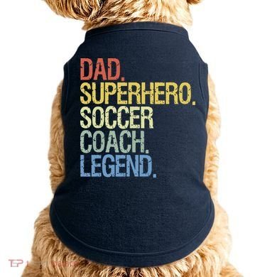 Soccer Coach Dad Doggie Tank