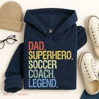 Soccer Coach Dad Hoodie thumb 4